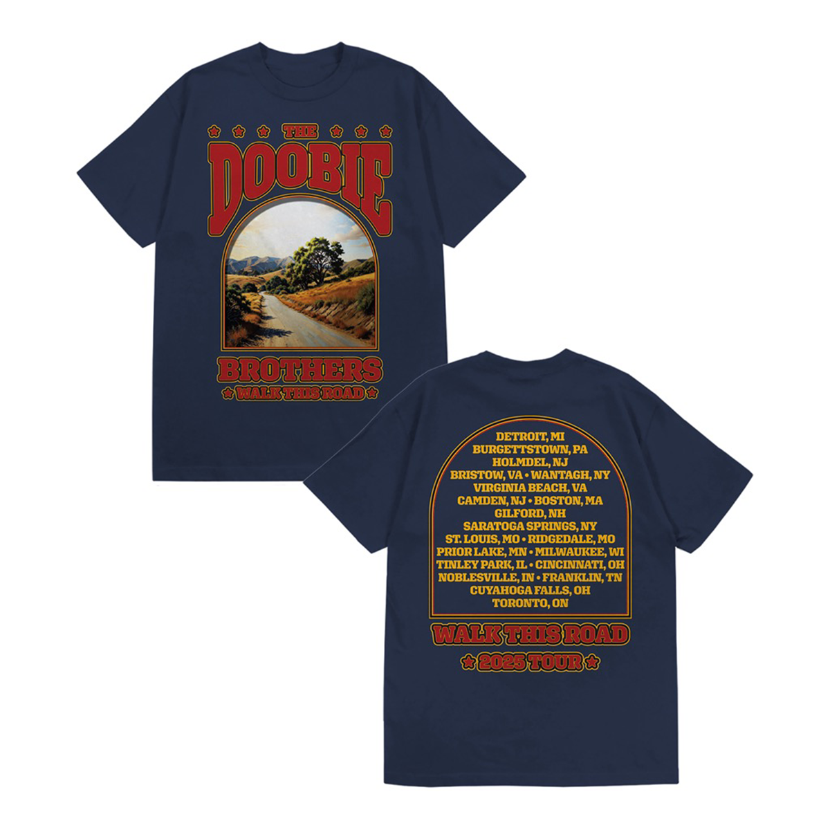 Walk This Road 2025 Tour T-Shirt