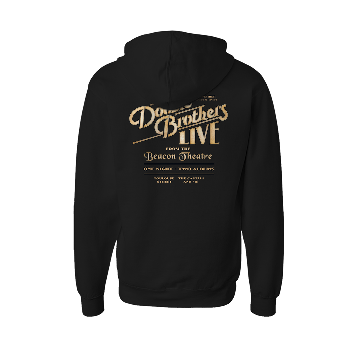 Live From The Beacon Theatre Hoodie Back